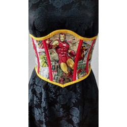 serre-taille corset iron man bd marvel pop culture disney