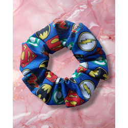 scrunchie chouchou super héros dc comics justice league