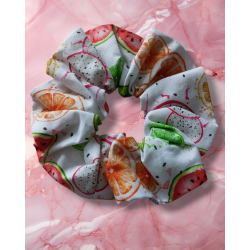 scrunchie chouchou disney mickey fruit