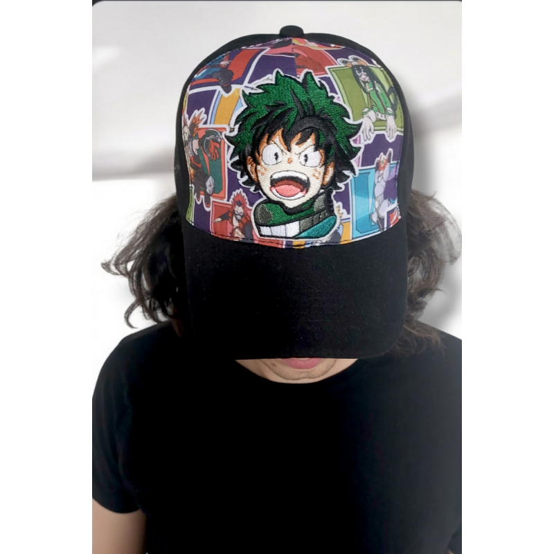 casquette anime manga my hero academia midoriya izuku