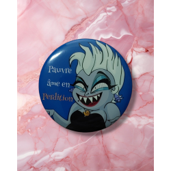 badge disney ursula la petite sirène