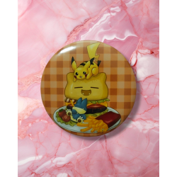 badge pokémon pikachu ronflex groinflex